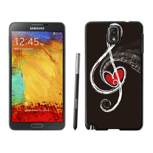 Valentine Music Samsung Galaxy Note 3 Cases ECW - Click Image to Close